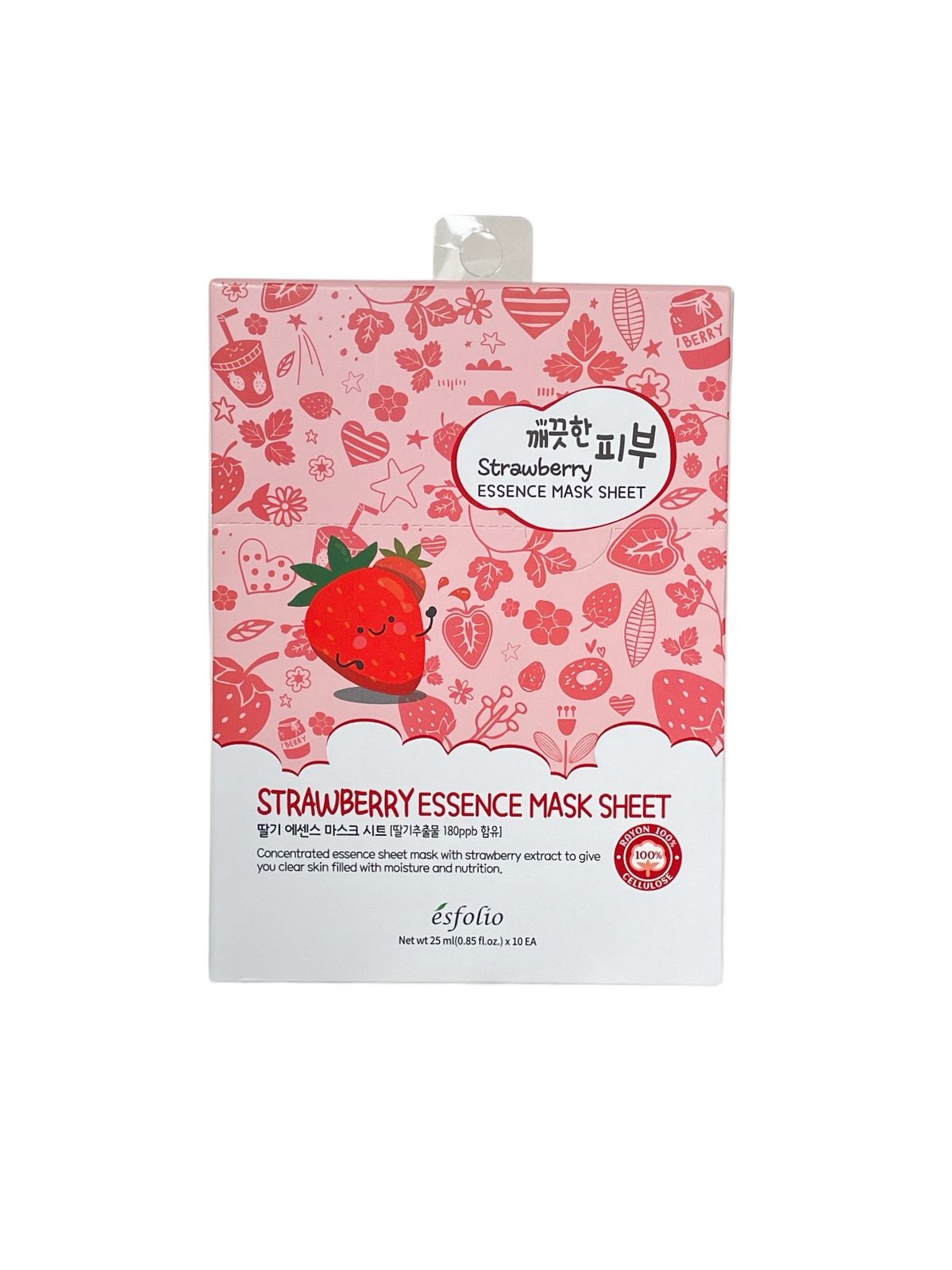 Mascarillas Faciales Esfolio en Caja con 10 Piezas